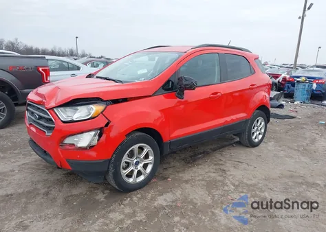 2018 Ford Ecosport Se from USA, damaged, VIN MAJ6P1UL5JC244913